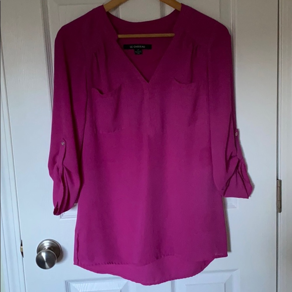 Le Chateau flowy Blouse